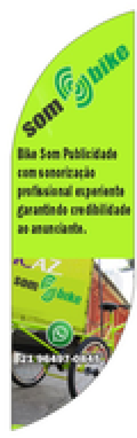 Wind Banner para marketing Bike Som