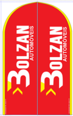 Wind Banner para Agências de Veículos Bolzan