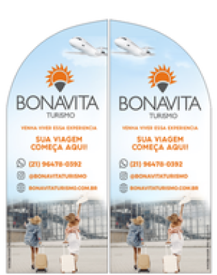 Wind Banner para Turismos Bona Vita