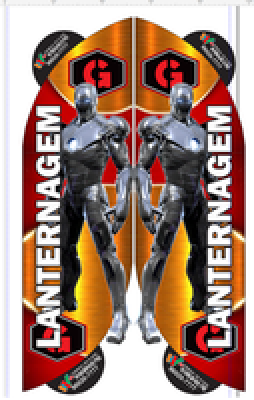 Wind Banner para Boutique Automotiva Garage