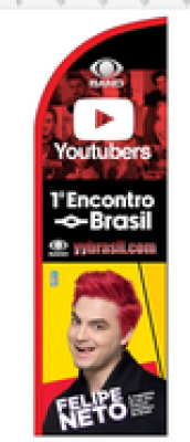 Wind Banner Youtubers Felipe Neto