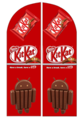 Wind Banner KitKat