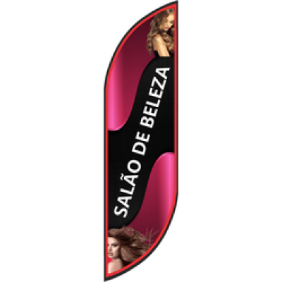 Wind Banner Pronto para Salão de Beleza
