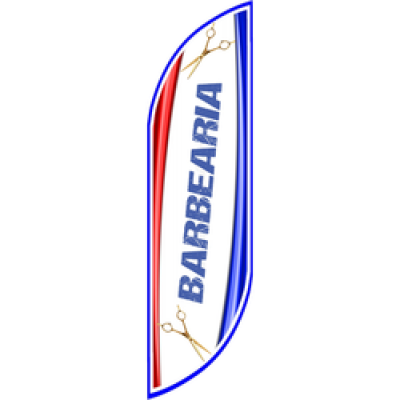 Wind Banner Pronto para Barbearia